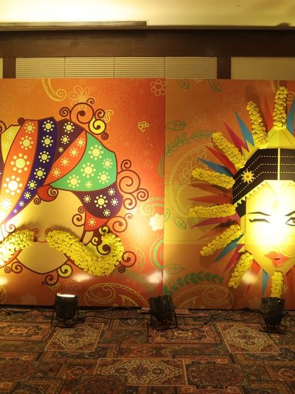 Vibrant Haldi & Mehendi Celebrations photo 29