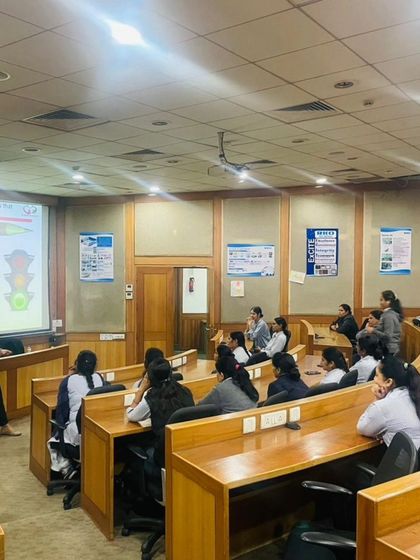 This image shows the scale of some of the POSH awareness sessions I conduct, reaching a wide audience within a single organization.