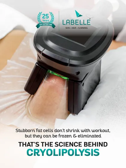Some fat is resistant to diet and exercise. Our Cryolipolysis treatment uses science to solve this by freezing and eliminating stubborn fat cells permanently and safely, without any surgery.