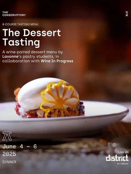 This is a glimpse into one of our most special events: an 8-course dessert tasting menu. We collaborated with the talented pastry students of Lavonne Academy and wine experts from Wine In Progress to create an unforgettable, technique-forward sweet experience.