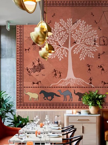 Best of Bharat - Custom Wallpaper & Installation Traditional & Cultural Designs photo 33