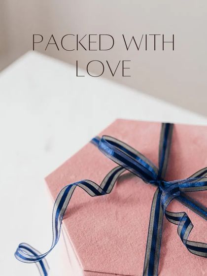 Your order is always packed with love. It makes my day to prepare your special package, and I put care into every detail.