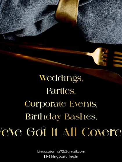 Weddings, Parties, Corporate Events, Birthday Bashes, we've got it all covered. We aim to turn every event into a feast to remember with our royal taste and flawless service.