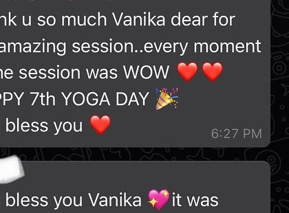 "Every moment of the session was WOW." Such enthusiastic feedback fills my heart with so much joy and gratitude.