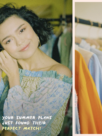 Another creative edit for Boho-Chic, using text overlays and a split-screen effect for social media content.