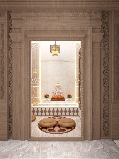 100Krafts - Custom Furniture & Storage Solutions Sacred Spaces: Pooja & Mandir Units photo 5