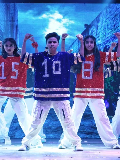 Our junior and teen batches bring so much power and attitude to the stage. This hip hop performance showcases the sharp, synchronized movements and professional training our students receive.