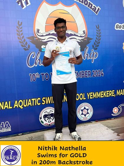 Basavanagudi Aquatic Centre - High-Performance Athlete Support Senior National Champions photo 75