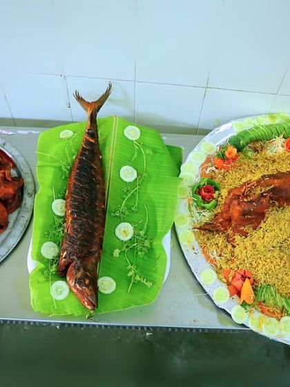 Golden Banana Leaf Caterers - South Indian Event Catering Non-Veg Starters & Sides photo 16