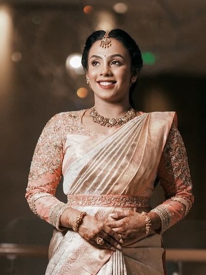 Kalasthree by Tejaswini Anjan Kumar - Bespoke Bridal Wear Exquisite Hand-Embroidered Blouses photo 23