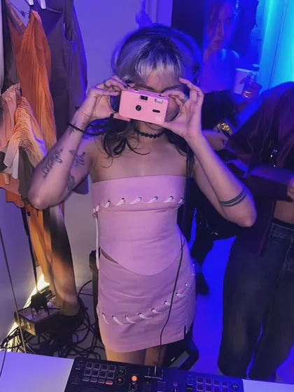 Capturing the moment at a private party. I'm not just playing music, I'm helping create an experience you'll remember.