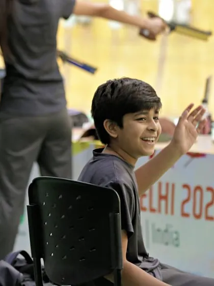 For me, this is what it's all about. Seeing the next generation of Indian shooters enjoy the sport. My competitions are open to everyone, no matter your age or experience level, because the journey starts with a spark of interest and a welcoming community.
