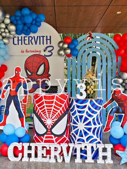Happyvise - Birthday & Anniversary Decoration Superhero & Action Themes photo 7