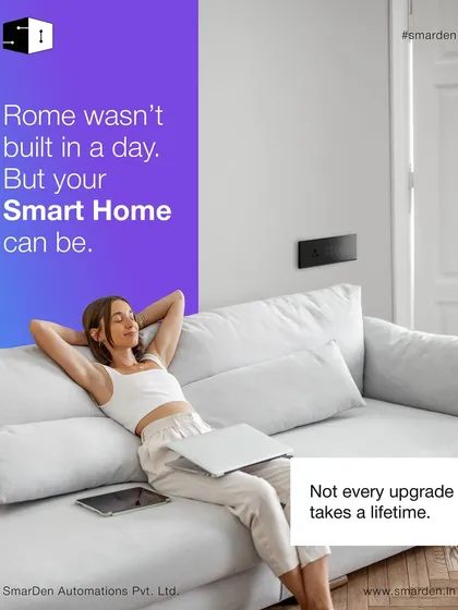 You might think a full smart home upgrade is a massive project, but I've designed it to be quick and painless. My retrofit installations mean your smart home can be ready in a day, without the drama of breaking walls.