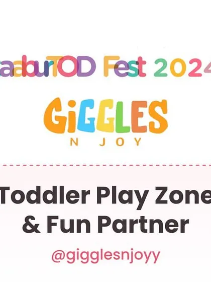 Thank you to Giggles N Joy for being the Toddler Play Zone & Fun Partner at our festival.