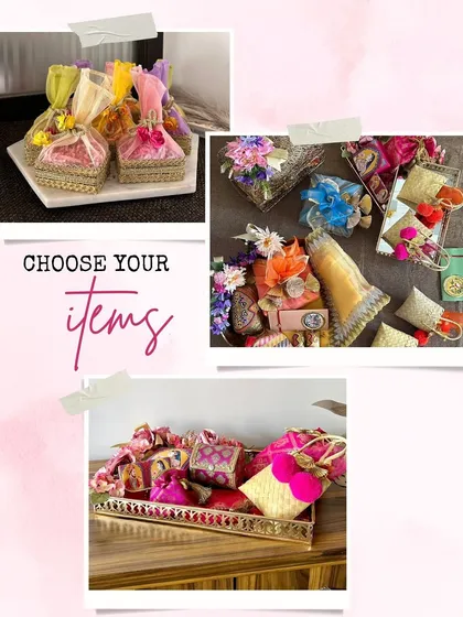 The final step is choosing the items. Whether you want gourmet foods, small accessories, or decorative pieces, I help you select a collection of thoughtful gifts that your recipient will love.