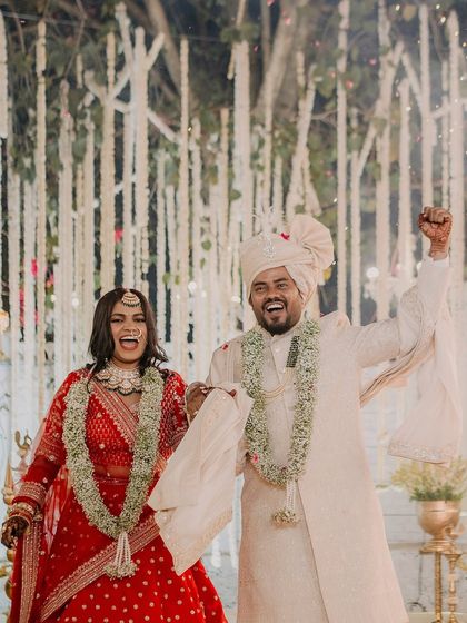 Timeless Red Lehenga Brides photo 34