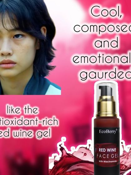 My antioxidant-rich Red Wine Gel is for those who are cool, composed, and emotionally guarded. It helps fight free radicals and slow down signs of aging.