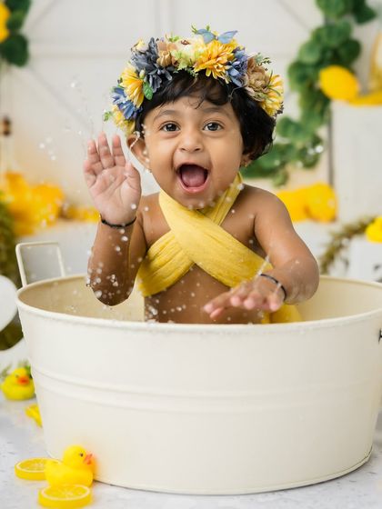 First Birthday & Cake Smash Fun photo 21