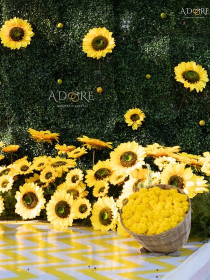 Adore Wedding Planners - Wedding Design & Decoration Vibrant Haldi Ceremonies photo 12