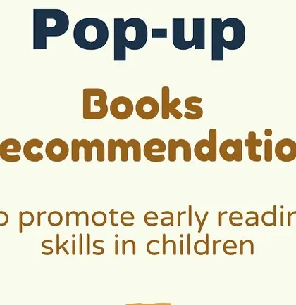 I highly recommend pop-up books to promote early reading skills. The interactive element keeps children engaged and helps them develop a love for stories from a young age.