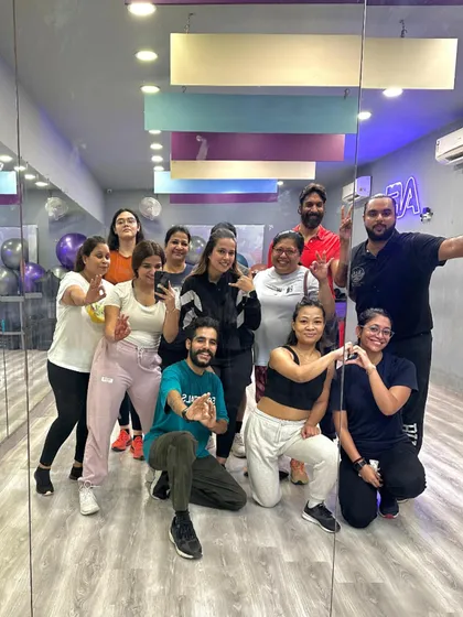 Our weekly Bhangra ritual. It's more than a class; it's a celebration of fitness and culture.