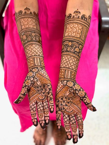 Mitali - Bridal Mehendi Full Bridal Mehendi (Hands) photo 91