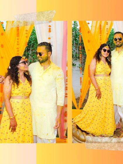 Vibrant Rituals: Haldi & Mehndi photo 23