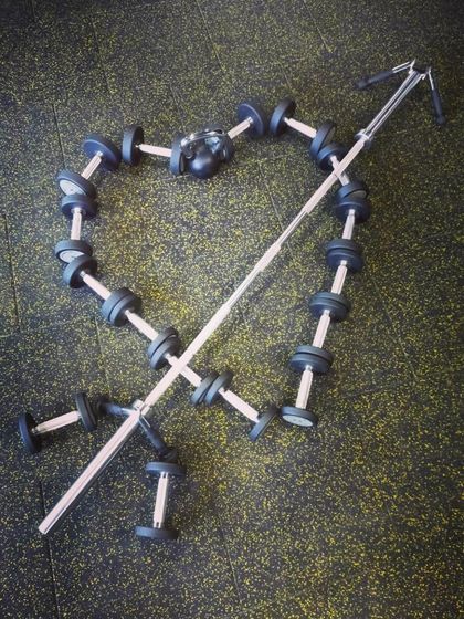 Happy Valentine's Day from the place where we build stronger hearts, literally. We love finding creative ways to express our passion for fitness.