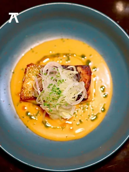 The Pan Roasted Fish with Kalchi Kodi from 'The Wonder Years' pop-up, another example of modern Goan cuisine.