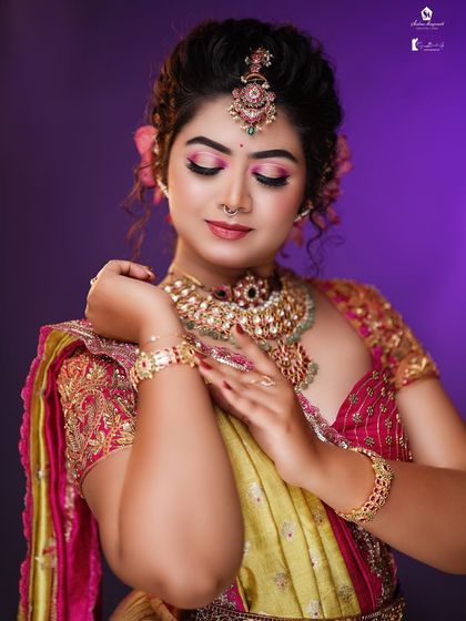 Sushma Manjunath - Bridal & Event Makeup and Styling Creative Portfolio & Student Work photo 12