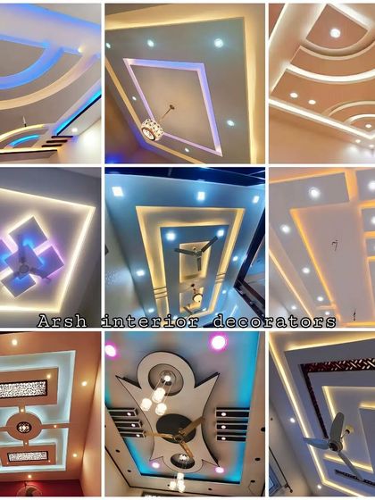 Modern Geometric Ceilings photo 12