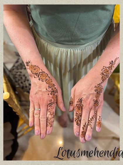 Lotus Mehendi Arts - Event Mehendi Services Elegant Designs for Guests photo 12