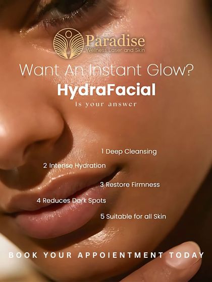 Want an instant glow? The HydraFacial is your answer. It provides deep cleansing, intense hydration, and helps restore firmness, making it suitable for all skin types looking for immediate results.