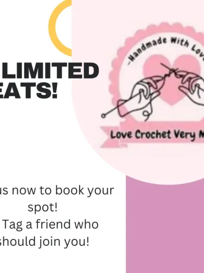 Stop scrolling and start creating. My hands-on workshop will teach you everything from holding a hook to making your first project, with a free kit and coffee included. The testimonials speak for themselves.