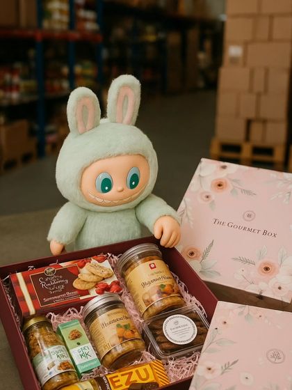 What if the adorable Labubu character packed your gift hamper? I reimagined a world where these cute figures took over my studio, and the result is pure magic.