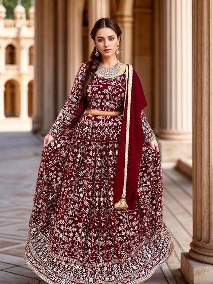 The Dress Bank - Wedding & Special Occasion Outfit Rentals Bridal & Sangeet Lehengas photo 15