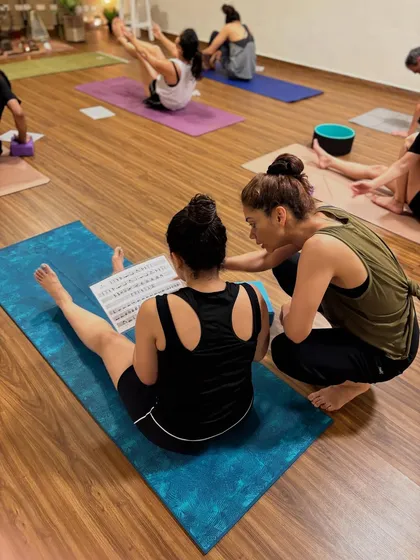In our self-paced classes, I review the sequence with each student. This personalized attention ensures they are practicing correctly and safely.