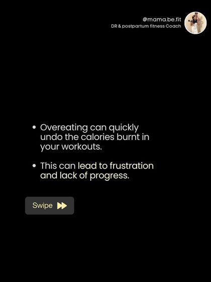A common issue: overeating can quickly undo the calories you burn in your workouts, leading to frustration. This is why mindful nutrition is so important.