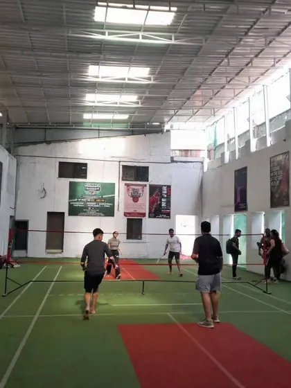 More action from our doubles matches, showing different players and games. Every day is a new challenge on the court!