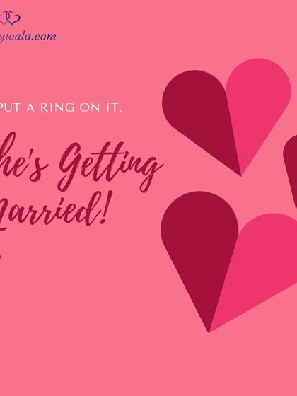 He put a ring on it, and she's getting married! We celebrate every step of the journey, from the first match to the wedding day.