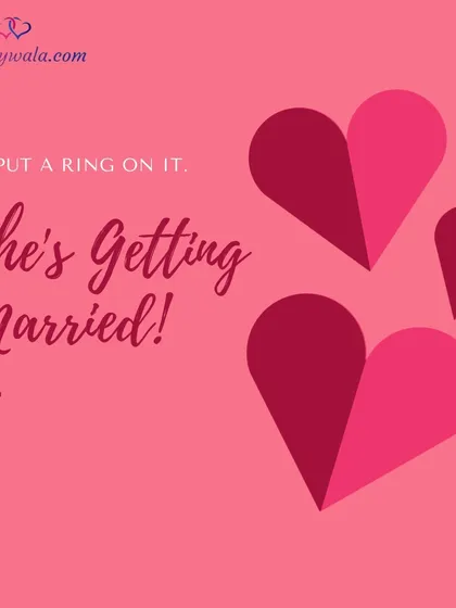 He put a ring on it, and she's getting married! We celebrate every step of the journey, from the first match to the wedding day.