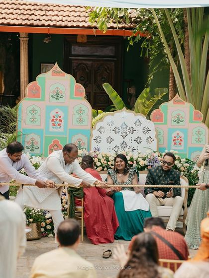 The Tales of Tradition - Wedding Planning & Design Dazzling Mehendi & Sangeet Nights photo 54