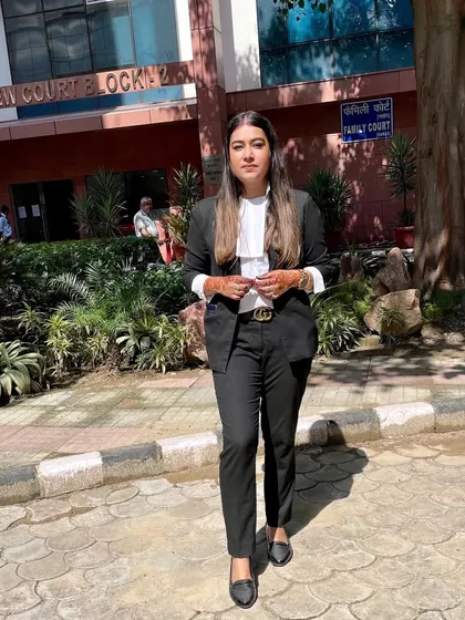 Outside the New Court Block. The first secret to getting what you want in a legal battle is knowing exactly what you want.
