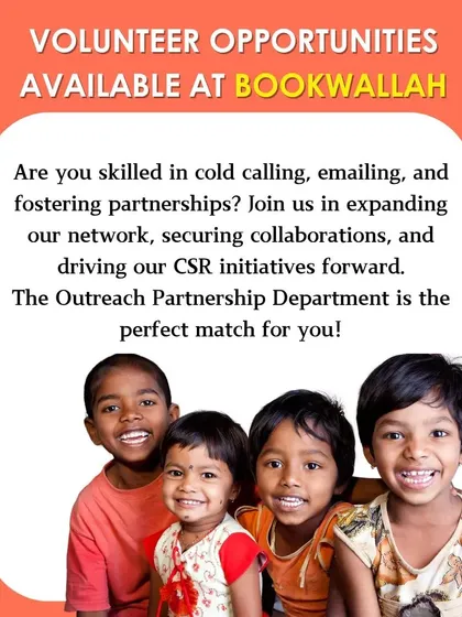 A specific call for volunteers for our Outreach Partnership Department. Use your skills in networking and collaboration to help us grow.