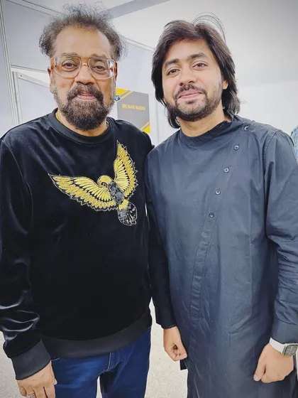 In Chennai with the legendary singer Hariharan. I was blessed to be a part of his unforgettable concert.