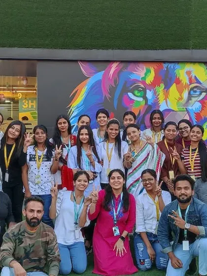 This is our team after a self-defense session with employees from Cosmos. Empowering women in the workplace with the skills to stay safe is a core part of my mission.