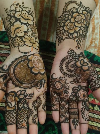 Shaikh Yasmeen - Mehendi for Special Occasions Floral & Vine Patterns photo 17