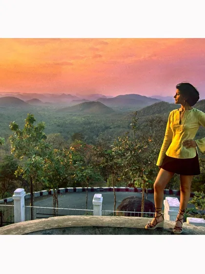 An environmental travel portrait taken in Bastar, Chhattisgarh, for India Today Plus. This image demonstrates my versatility in blending portraiture with landscape, using natural light and location to tell a compelling story.