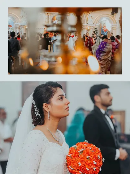 Capturing the solemn and beautiful moments of a South Indian Christian wedding ceremony. My experience covers a diverse range of cultural traditions and rituals.